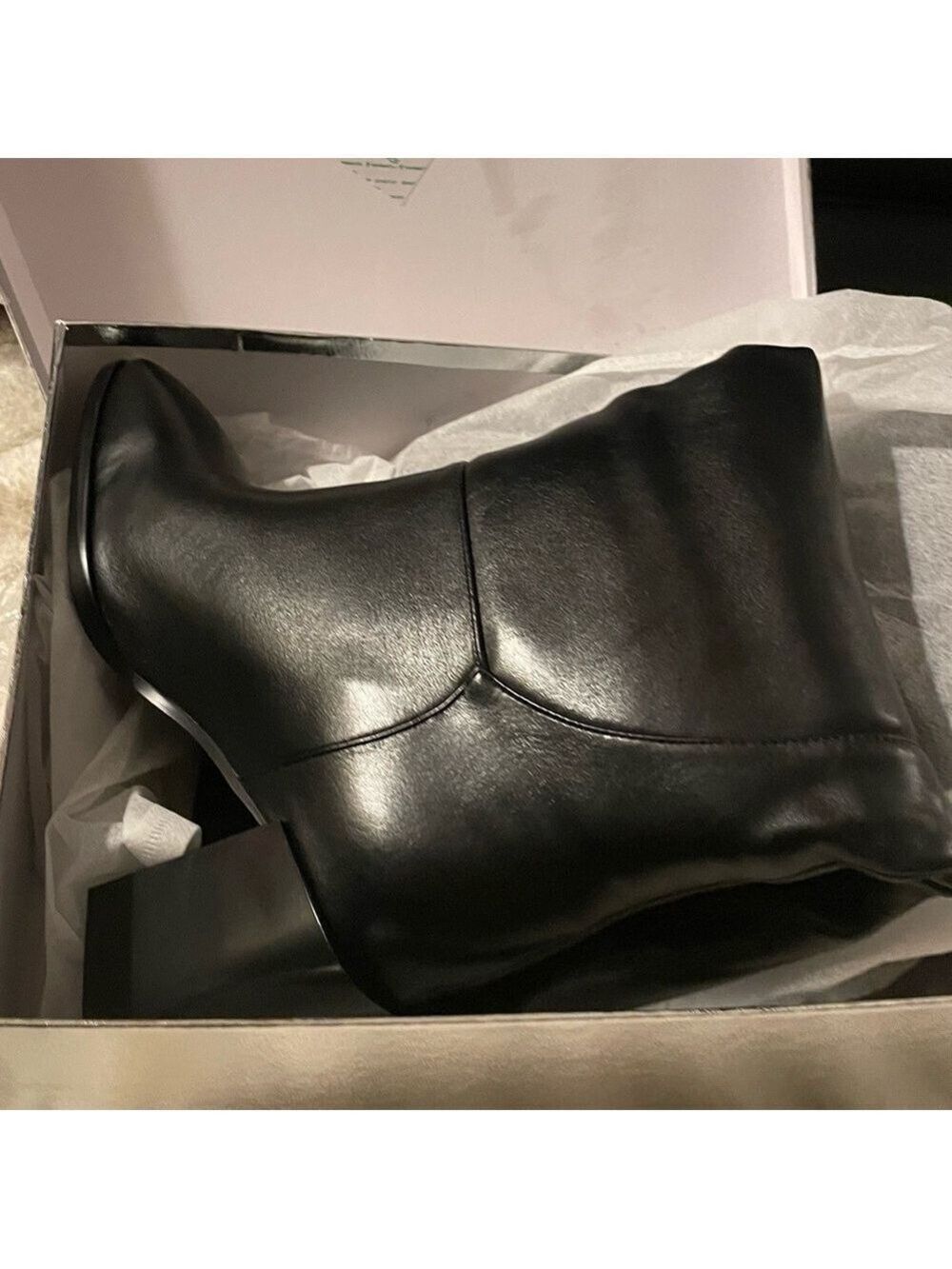 Black Knee High Boots Women's Size 9M - Picture 15 of 15